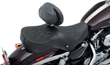 DRAG SPECIALTIES EZ Glide II Respaldo convertible con funda SIN AJUSTE VERTICAL 0822-0460