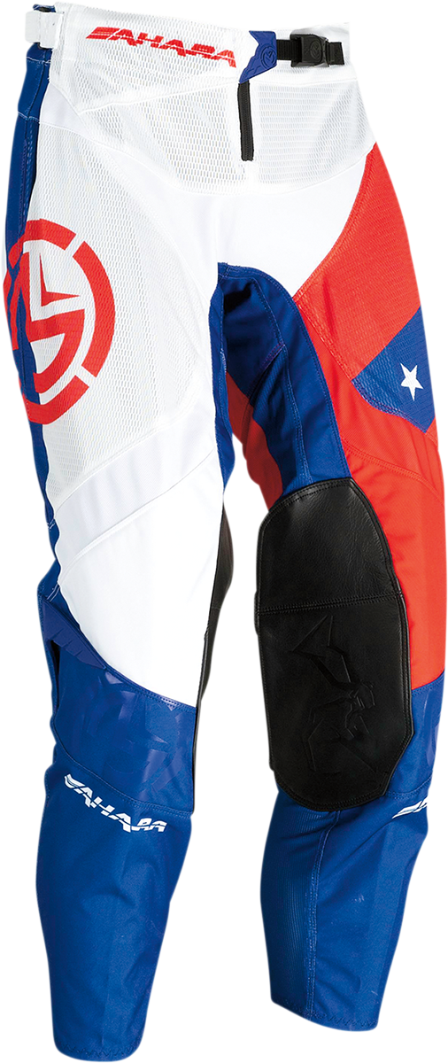 Pantalones MOOSE RACING Sahara - Rojo/Blanco/Azul - 30 2901-9056 