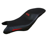 Funda de asiento para BMW G310GS 2017-2025 Tappezzeria Italia TPZ en rojo y negro