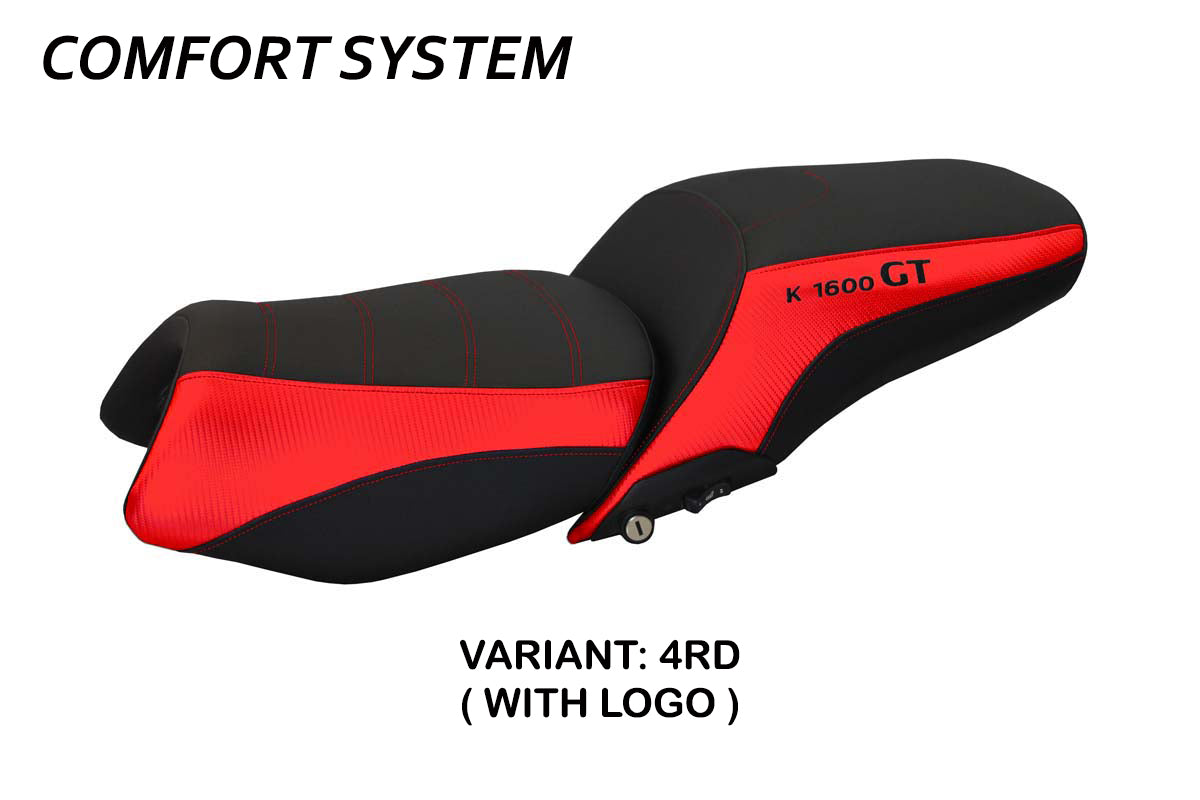 BMW K1600GT 2010-2026 Seat Cover Tappezzeria Italia TPZ Comfort in Red