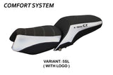 BMW K1600GT 2010-2026 Seat Cover Tappezzeria Italia TPZ Comfort in Silver