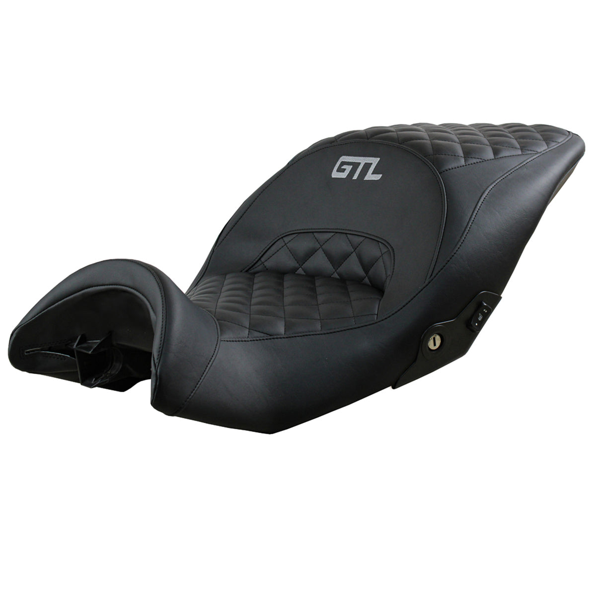 Funda de asiento BMW K1600GTL 2010-2025 Tappezzeria Italia TPZ Comfort en negro SE