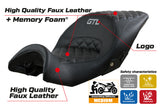 Funda de asiento BMW K1600GTL 2010-2025 Tappezzeria Italia TPZ Comfort en negro SE