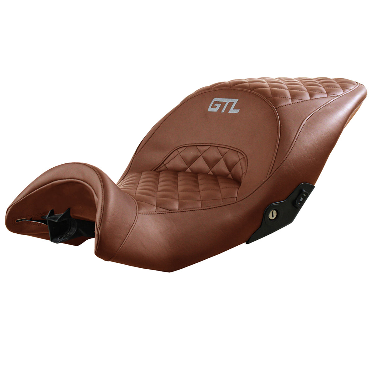 Funda de asiento BMW K1600GTL 2010-2025 Tappezzeria Italia TPZ Comfort en marrón SE