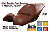 Funda de asiento BMW K1600GTL 2010-2025 Tappezzeria Italia TPZ Comfort en marrón