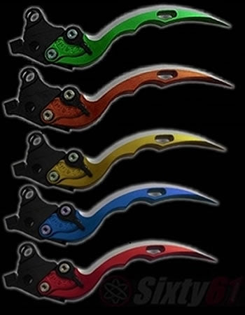 Honda Brake & Clutch Levers, Adjustable Blade Style
