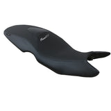 Funda de asiento Tappezzeria Italia TPZ negra para BMW F800GT 2012 2013 2014 2015 2016