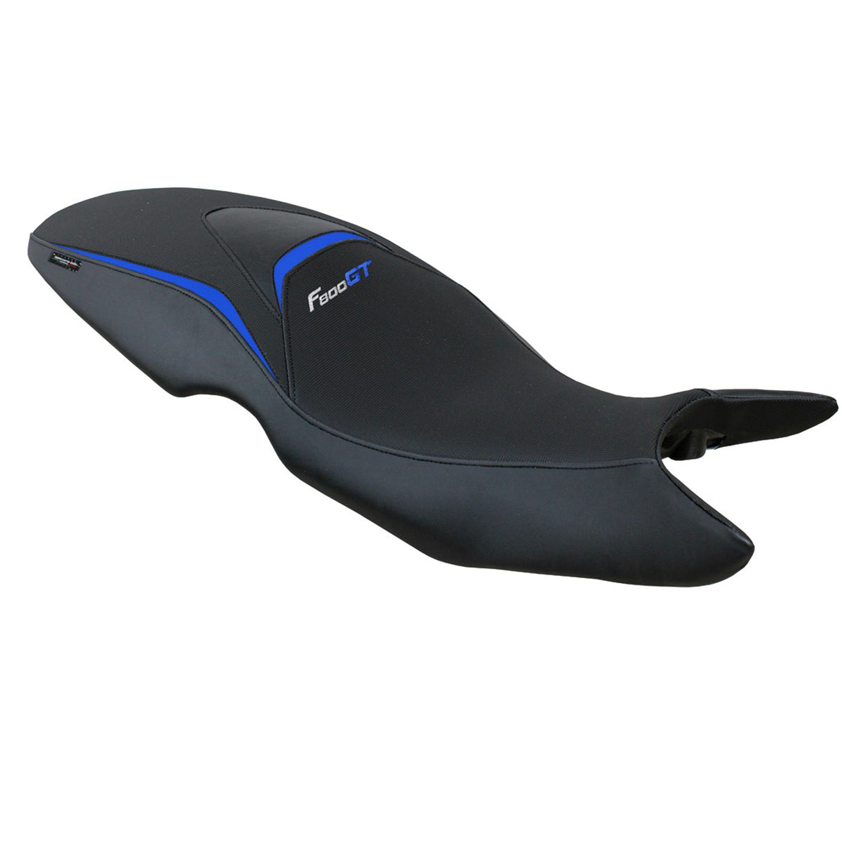 Funda de asiento BMW F800GT 2012 2013 2014 2015 2016 Tappezzeria Italia TPZ Comfort Azul Negro