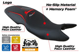 BMW F800GT 2012 2013 2014 2015 2016 Seat Cover Tappezzeria Italia TPZ Comfort Red Black