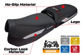 Funda de asiento BMW R1300GS Adventure 2024-2025 Tappezzeria Italia TPZ Plata Negro