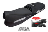 Funda de asiento BMW R1300GS Adventure 2024-2025 Tappezzeria Italia TPZ Plata Negro