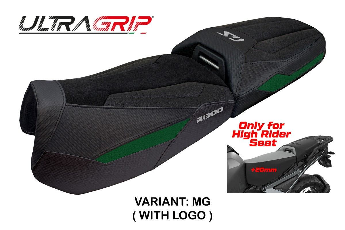 BMW R1300GS Adventure 2024-2026 Seat Cover Tappezzeria Italia TPZ Ultragrip Military Green