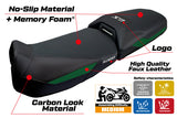 BMW R1300GS Adventure 2024 2025 Seat Cover Tappezzeria Comfort Black Army Green
