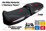 BMW R1300GS Adventure 2024 2025 Seat Cover Tappezzeria Comfort Black Silver