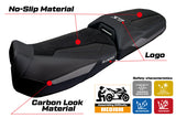 BMW R1300GS Adventure 2024 2025 Seat Cover Tappezzeria Ultragrip Black Grey