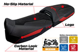 BMW R1300GS Adventure 2024 2025 Seat Cover Tappezzeria Ultragrip Black Red