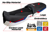 BMW R1300GS Adventure 2024 2025 Seat Cover Tappezzeria Ultragrip White Red Blue