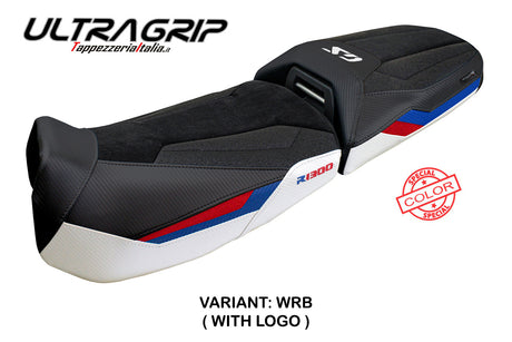 BMW R1300GS Adventure 2024 2025 Seat Cover Tappezzeria Ultragrip White Red Blue