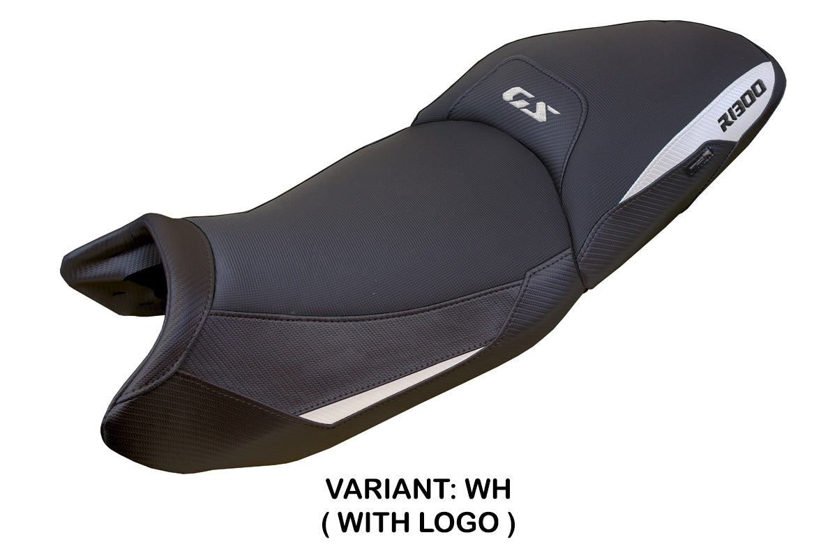 BMW R1300GS 2023-2025 Touring Seat Cover Tappezzeria Italia TPZ in White Black