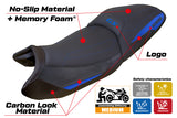 BMW R1300GS 2023-2025 Seat Cover Tappezzeria Italia TPZ Comfort Heated in Blue and Black