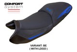 BMW R1300GS 2023-2025 Touring Seat Cover Tappezzeria Italia TPZ Comfort in Blue and Black