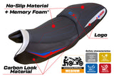BMW R1300GS 2023-2025 Seat Cover Tappezzeria Italia TPZ Comfort Heated in White, Red, and Blue