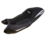BMW R1300GS 2023-2026 Touring Seat Cover Tappezzeria Italia TPZ Ultragrip in White and Black