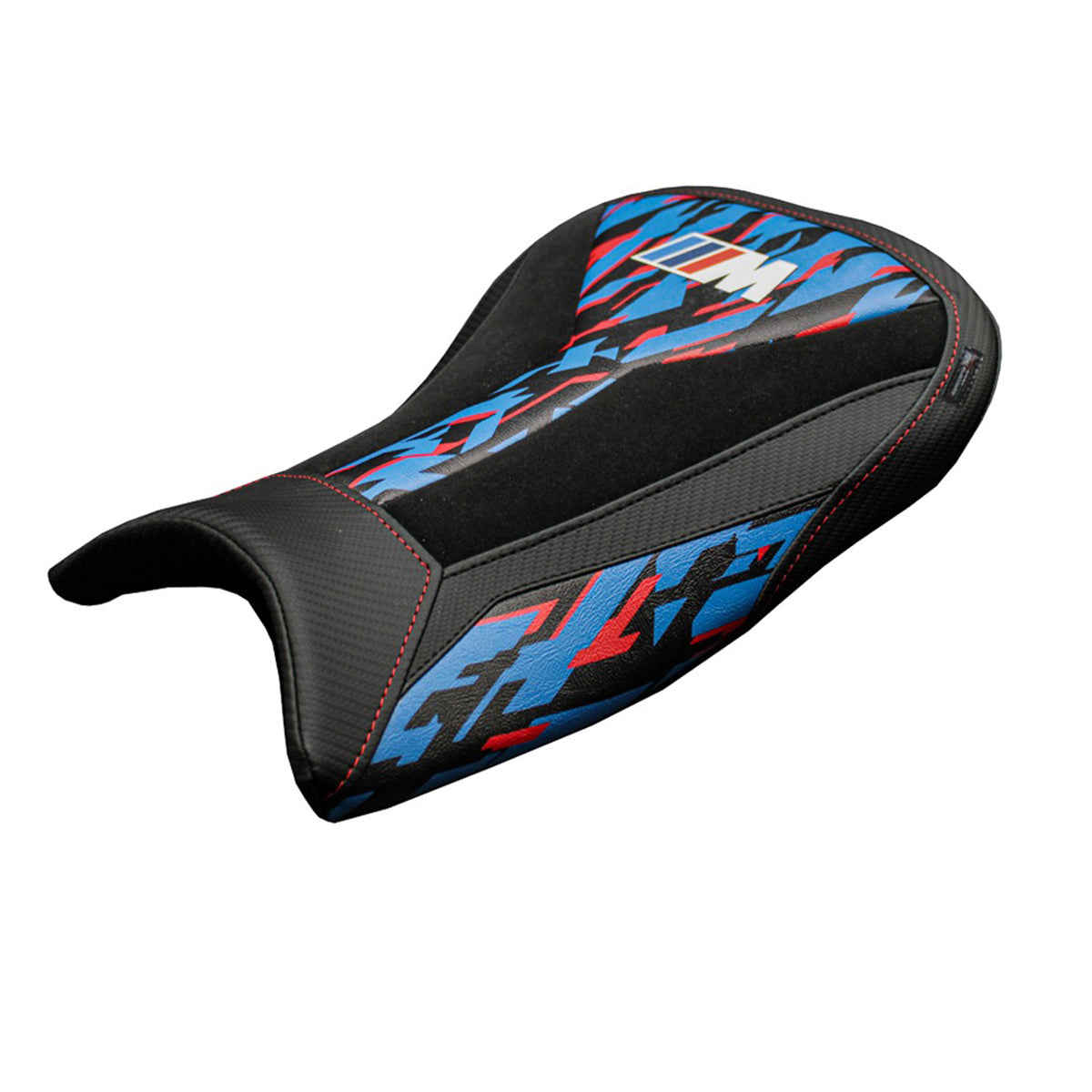 Funda de asiento BMW M1000RR 2021 2022 Tappezzeria Italia TPZ Velvet Edición especial