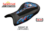 Funda de asiento BMW M1000RR 2021 2022 Tappezzeria Italia TPZ Velvet Edición especial