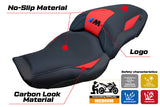 BMW M1000XR 2024-2026 Seat Cover Tappezzeria Italia TPZ in Red and Black