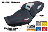 BMW M1000XR 2024-2026 Seat Cover Tappezzeria Italia TPZ in Silver Black