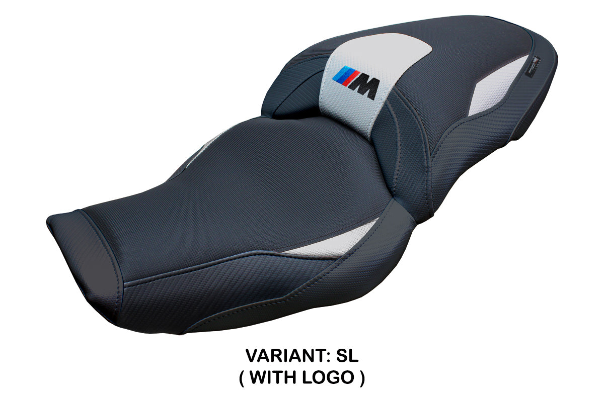 BMW M1000XR 2024-2026 Seat Cover Tappezzeria Italia TPZ in Silver Black
