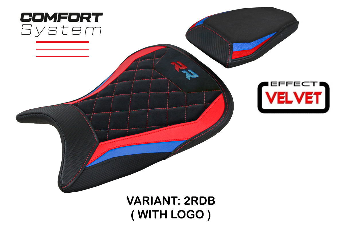 BMW S1000RR M Sport 2019-2026 Seat Cover Tappezzeria Italia TPZ Comfort in HP Diamond