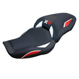 BMW S1000XR 2024-2025 Seat Cover Tappezzeria Italia TPZ in White Red and Black