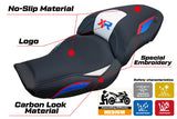 BMW S1000XR 2024-2025 Seat Cover Tappezzeria Italia TPZ in White Red Blue and Black