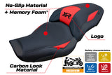 BMW S1000XR 2024-2025 Seat Cover Tappezzeria Italia TPZ Comfort in Red and Black