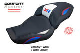 BMW S1000XR 2024-2025 Seat Cover Tappezzeria Italia TPZ Comfort in White Red Blue and Black