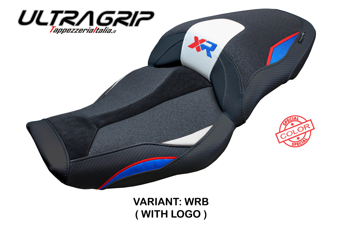 BMW S1000XR 2024-2025 Seat Cover Tappezzeria Italia TPZ Ultragrip in White Red Blue and Black