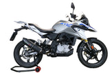 Bmw G310GS 2017-2021 Exhaust GPR Full System Furore Evo4 Nero