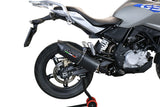 Bmw G310GS 2017-2021 Exhaust GPR Full System Furore Evo4 Nero