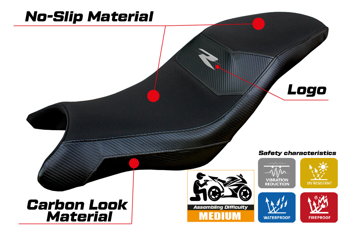 BMW G310R 2021-2025 Seat Cover Tappezzeria Italia TPZ in Black