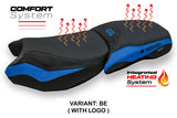 Funda de asiento calefactable Comfort Tappezzeria Italia TPZ para BMW R1250GS ADV 2019-2024 en azul