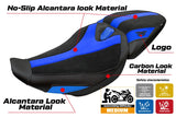 BMW R1300RS 2025-2026 Seat Cover TPZ Italia Velvet Blue Black