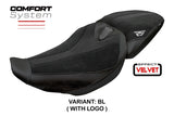 BMW R1300RS 2025-2026 Seat Cover TPZ Italia Velvet Comfort Black