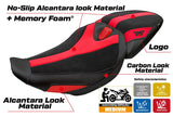 BMW R1300RS 2025-2026 Seat Cover TPZ Italia Velvet Comfort Red Black