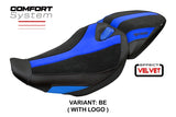 BMW R1300R 2025-2026 Seat Cover TPZ Italia Velvet Comfort Blue