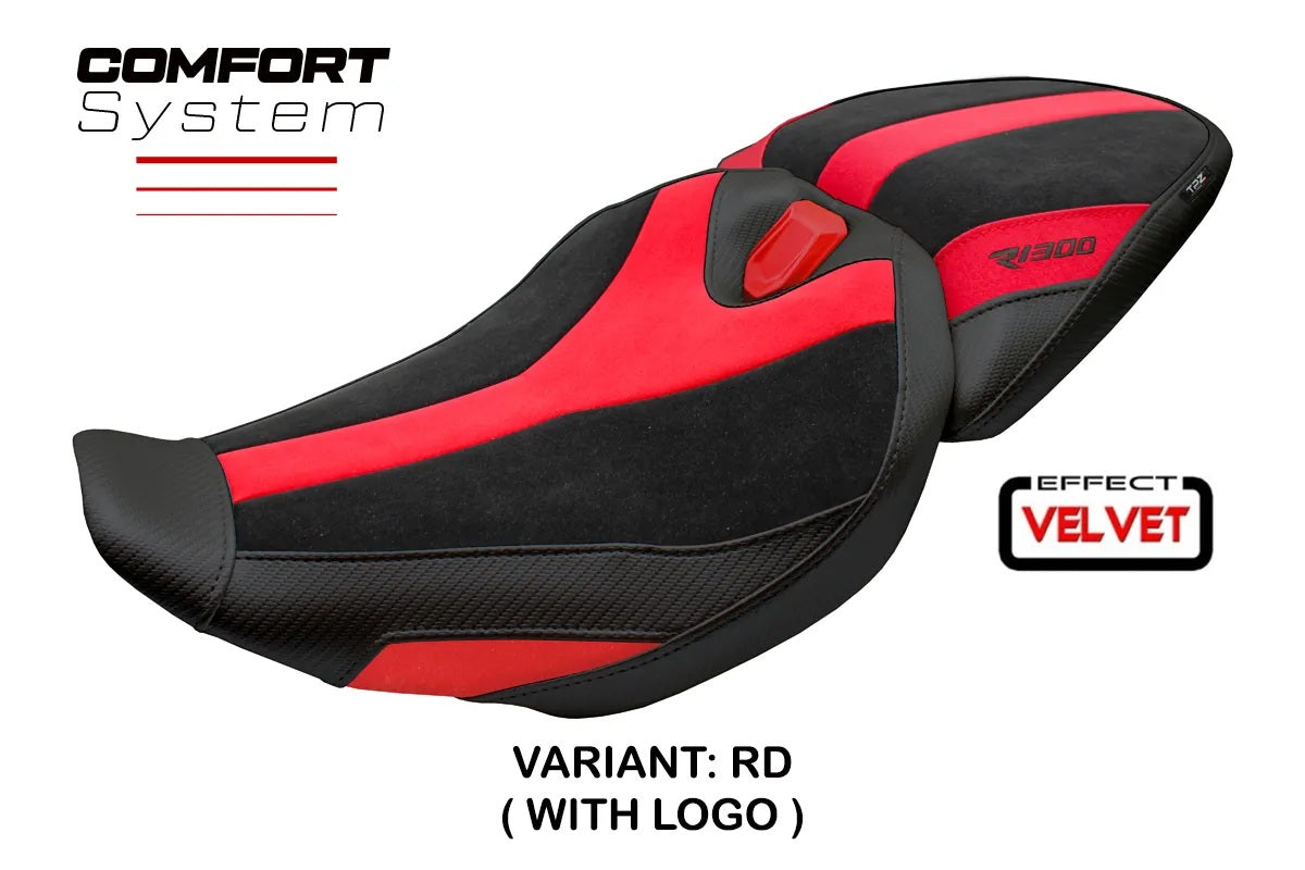 BMW R1300R 2025-2026 Seat Cover TPZ Italia Velvet Comfort Red