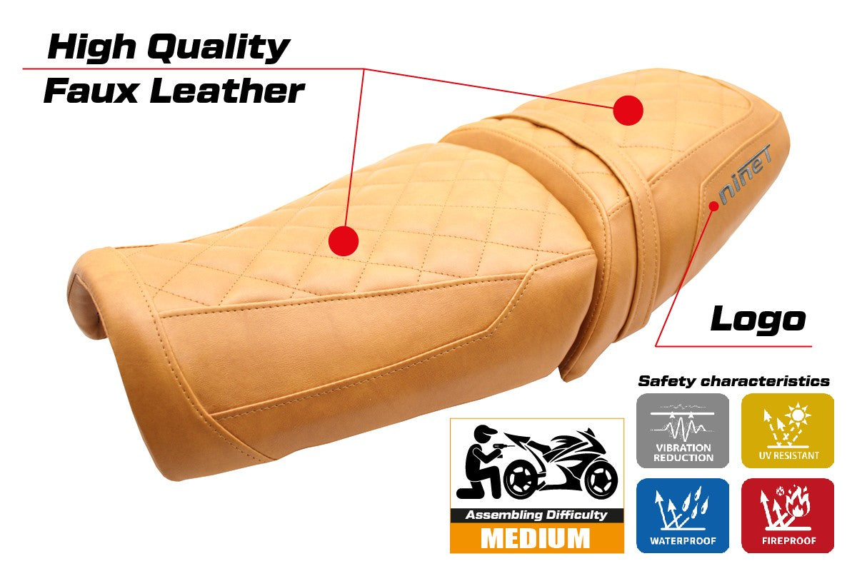 BMW R12 NINE T 2025-2026 Seat Cover TPZ Italia Camel