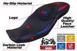 BMW S1000XR 2020-2023 Seat Cover Tappezzeria Italia TPZ in Red, Blue and Black