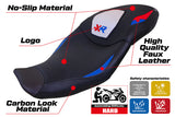 BMW S1000XR 2020-2023 Seat Cover Tappezzeria Italia TPZ in White, Red and Blue